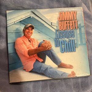 Jimmy Buffett "License to Chill" CD Coral Shirt Cover